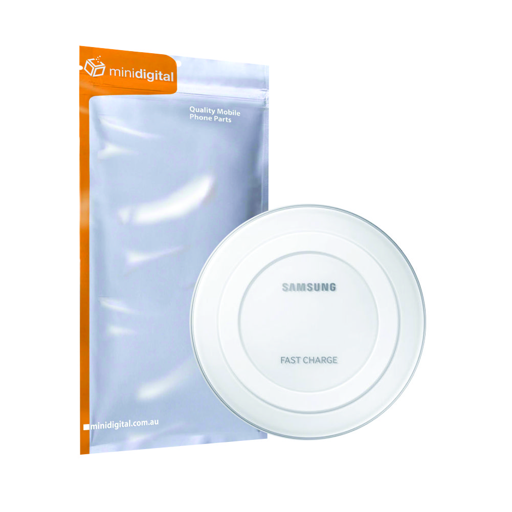 Genuine Samsung fast wireless charging pad White
