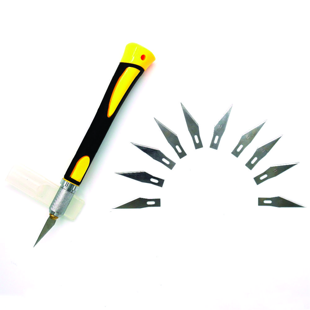 11pc hobby exacto xacto knife scalpel blade cutter kit